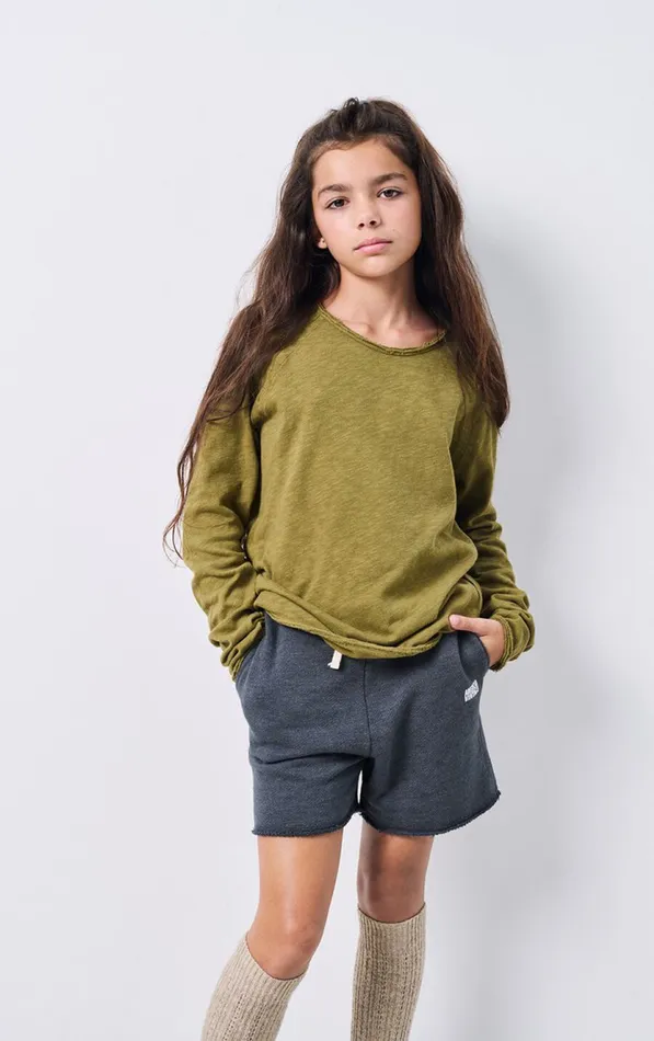 Shorts Doven Overdyed Carbon Kids American Vintage Trousers and Shorts Shorts Doven Overdyed Carbon Kids American Vintage Trousers and Shorts