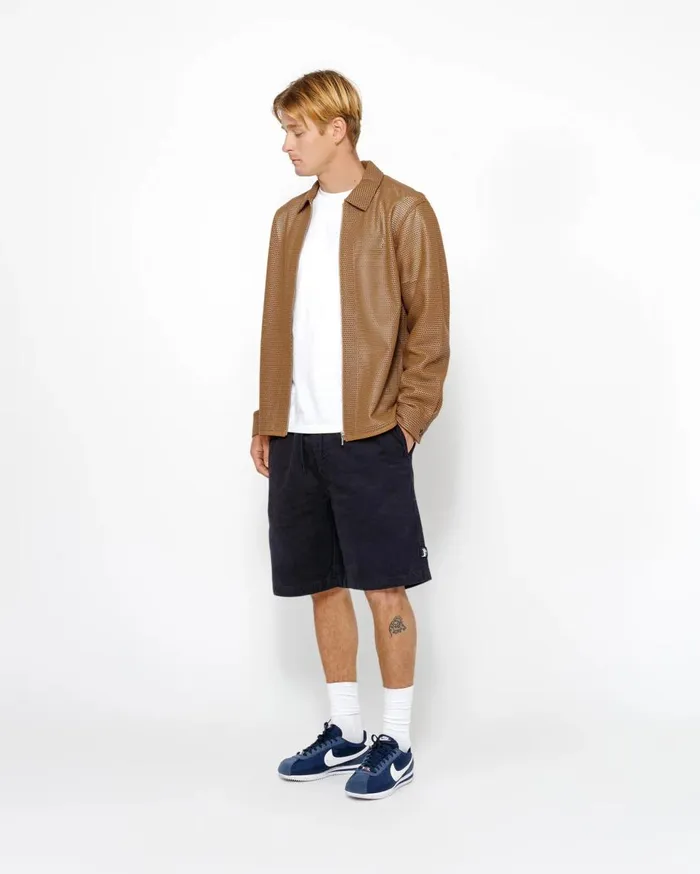Shorts MenWomen Stussy BEACH SHORT BRUSHED COTTON Navy Shorts MenWomen Stussy BEACH SHORT BRUSHED COTTON Navy