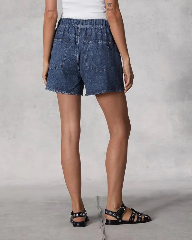 Shorts Women Rag and Bone Miramar Terry Walking Short Cotton Terry Penny Wash