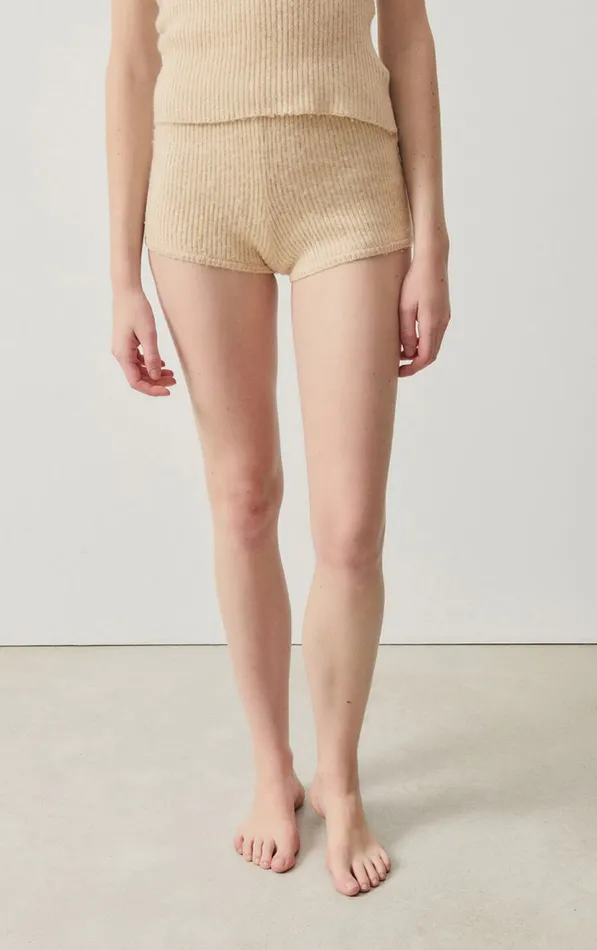 Shorty Falyday Melange Biscuit Women American Vintage Shorts