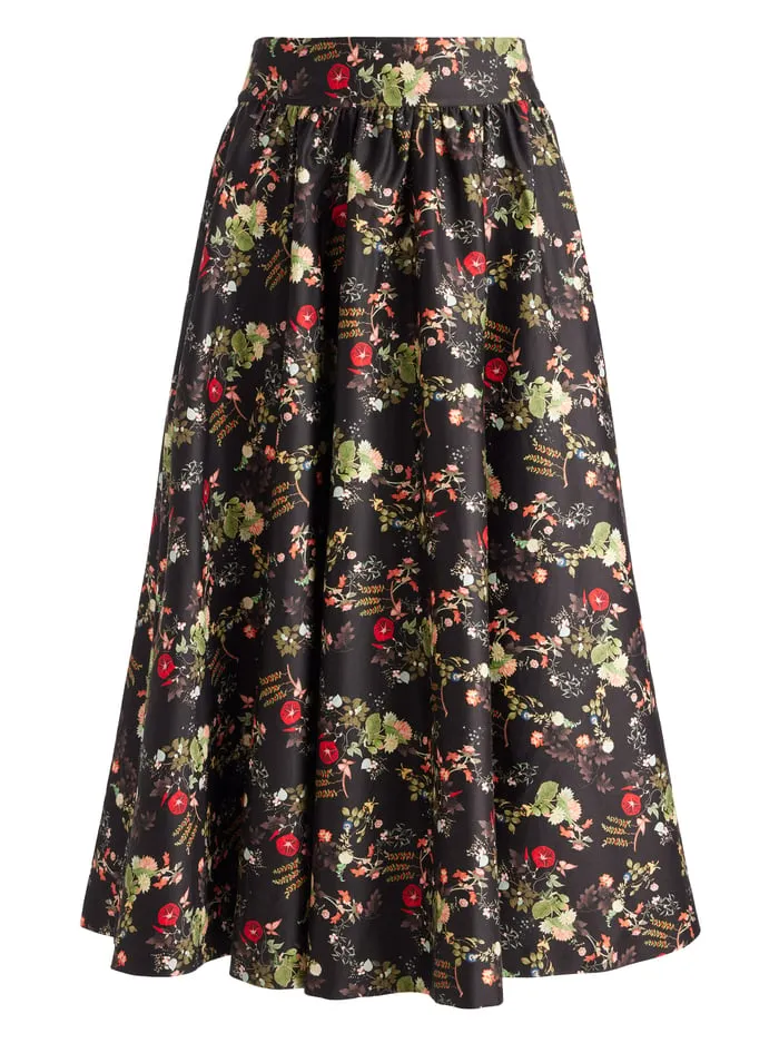 Skirts Women Alice Olivia Nilda Voluminous Skirt Blush Kiss Black
