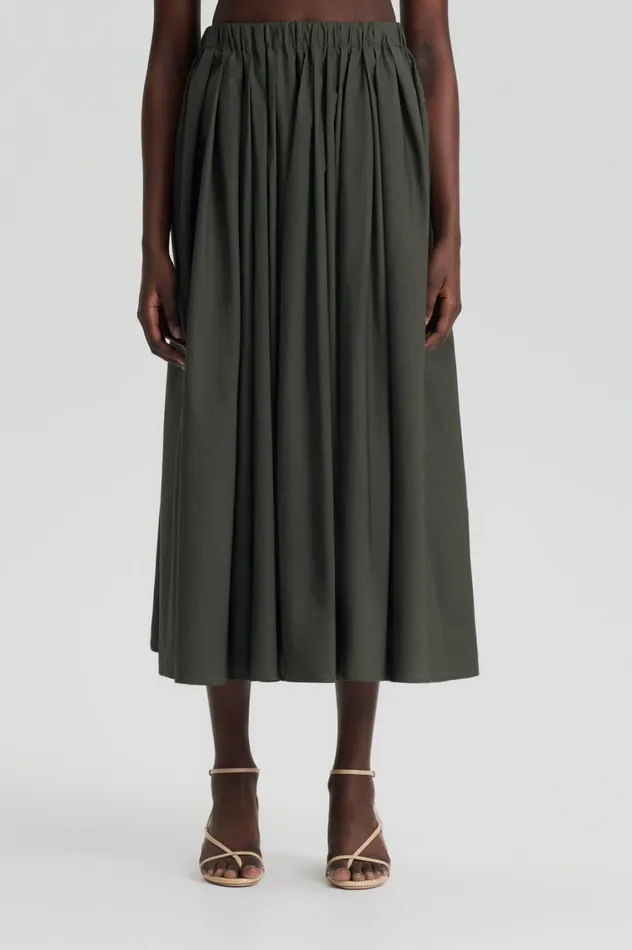 Skirts Women Scanlan Theodore PARACHUTE FULL SKIRT Jungle Skirts Women Scanlan Theodore PARACHUTE FULL SKIRT Jungle
