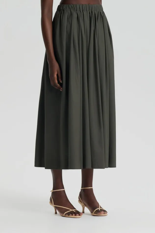 Skirts Women Scanlan Theodore PARACHUTE FULL SKIRT Jungle Skirts Women Scanlan Theodore PARACHUTE FULL SKIRT Jungle