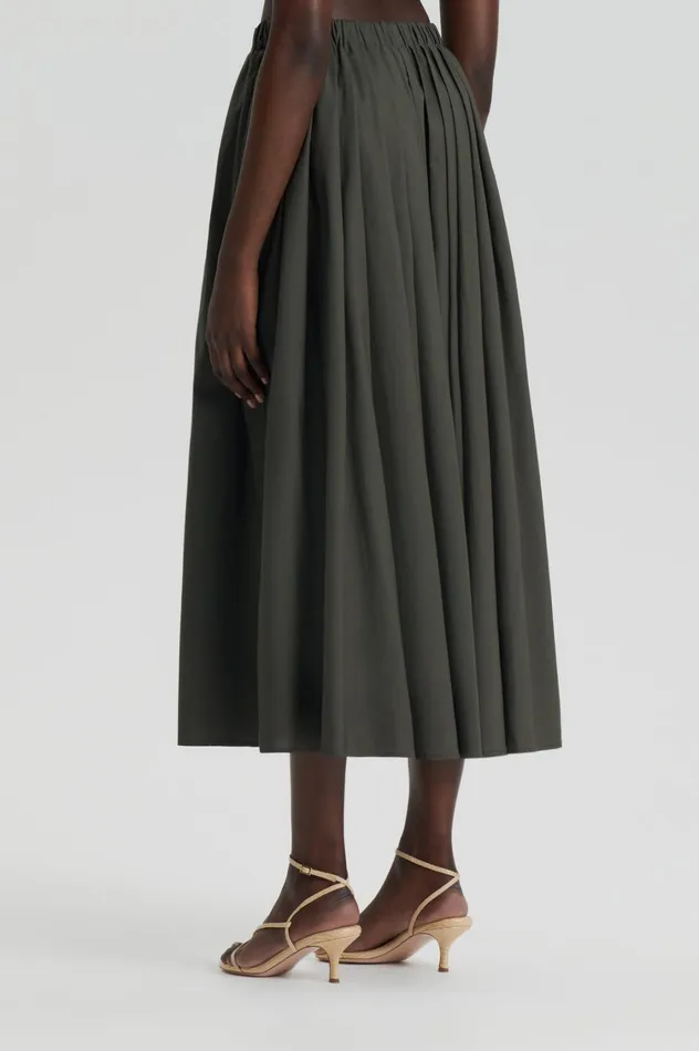 Skirts Women Scanlan Theodore PARACHUTE FULL SKIRT Jungle Skirts Women Scanlan Theodore PARACHUTE FULL SKIRT Jungle