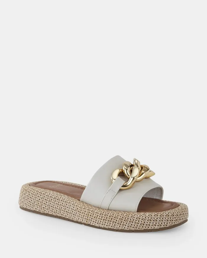 Slides NOVO Shoes Women SAPPHIRA CREAM Sandals
