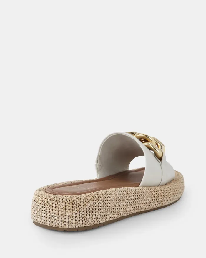 Slides NOVO Shoes Women SAPPHIRA CREAM Sandals