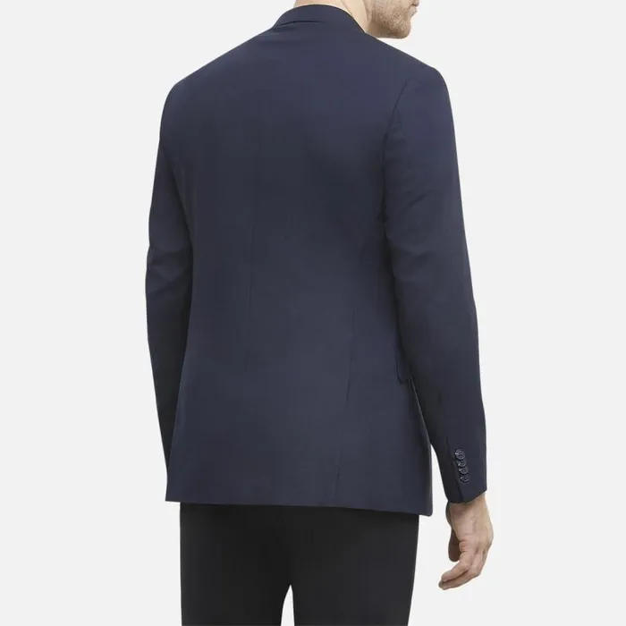Slim Fit Stretch Suit Jacket Blue Men Kenneth Cole Suiting