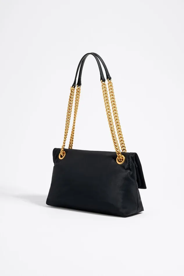 Small Black Flap Bag Black Women Bimba Y Lola Shoulder Bags Small Black Flap Bag Black Women Bimba Y Lola Shoulder Bags