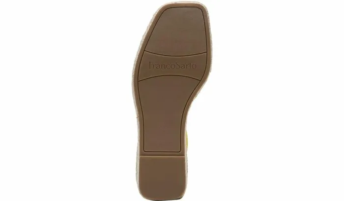 Spadrilles Women Franco Sarto Franco Camera Espadrille Wedge Sandal Limeade Snake Faux Leather