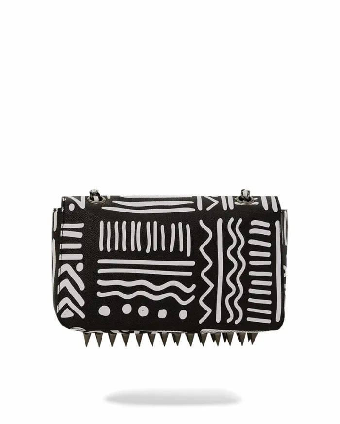 SPRAYGROUND AI8 AFRICAN INTELLIGENCE 8211 ORIGIN STORY SHARK HANDBAG Bags