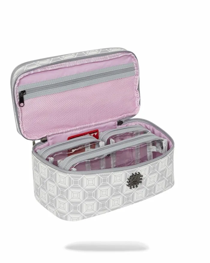 SPRAYGROUND AI8 AFRICAN INTELLIGENCE BOOKED and BUSY COSMETIC CASE Bags SPRAYGROUND AI8 AFRICAN INTELLIGENCE BOOKED and BUSY COSMETIC CASE Bags