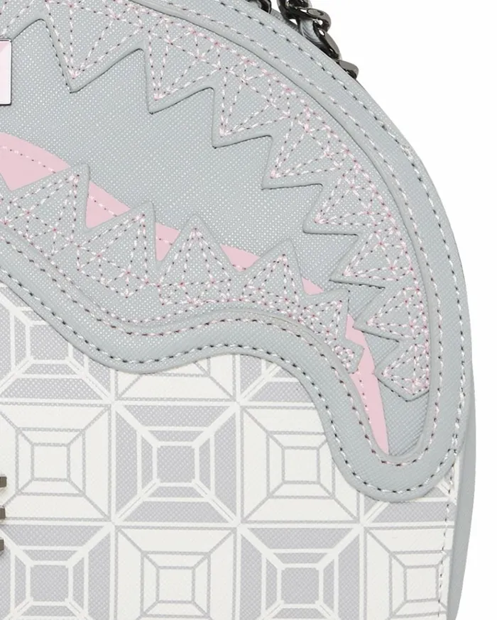 SPRAYGROUND AI8 AFRICAN INTELLIGENCE BOOKED and BUSY SHARK HANDBAG Bags