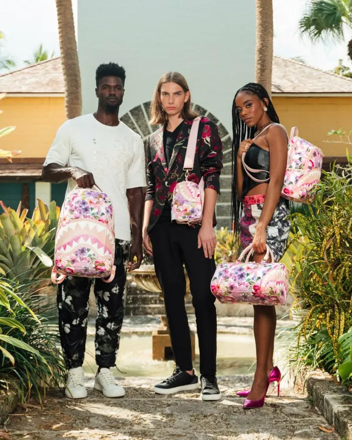 SPRAYGROUND BOTANIC VILLA CHILLA MINI DUFFLE Bags