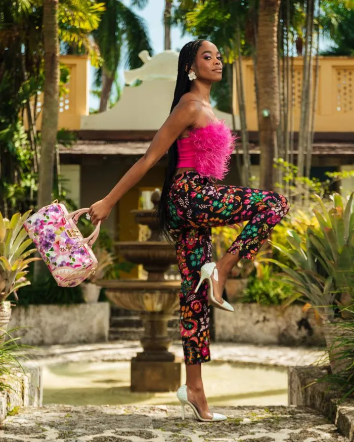 SPRAYGROUND BOTANIC VILLA CHILLA MINI DUFFLE Bags