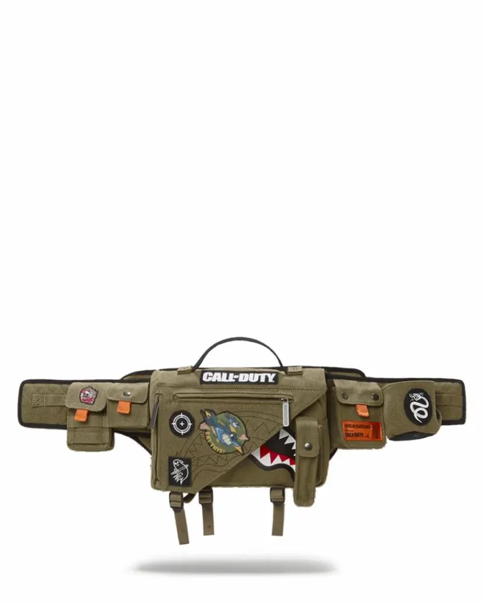 SPRAYGROUND CALL OF DUTY NEVER BACK DOWN CROSSBODY Bags