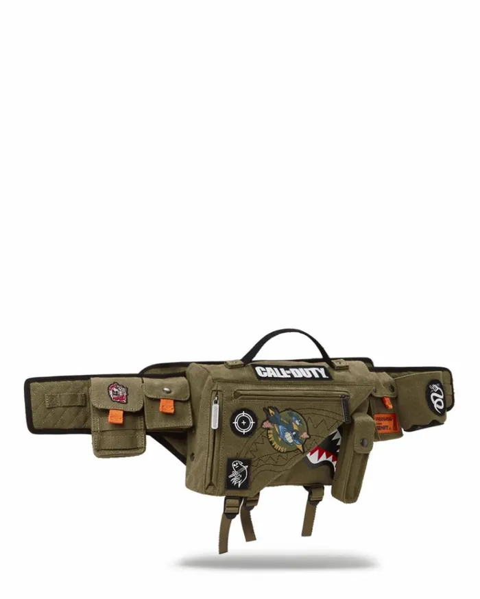 SPRAYGROUND CALL OF DUTY NEVER BACK DOWN CROSSBODY Bags