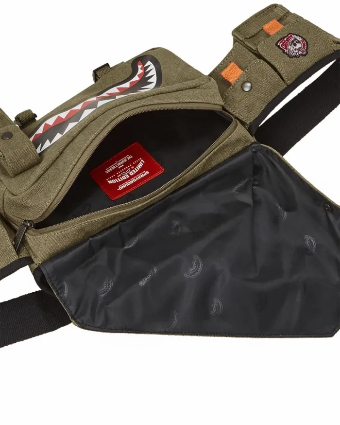 SPRAYGROUND CALL OF DUTY NEVER BACK DOWN CROSSBODY Bags