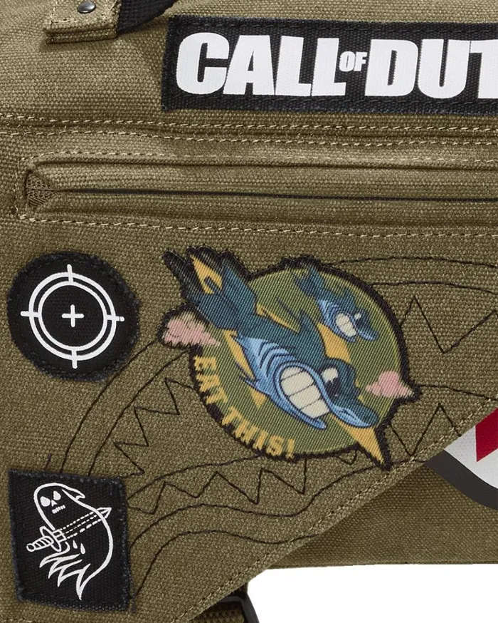 SPRAYGROUND CALL OF DUTY NEVER BACK DOWN CROSSBODY Bags