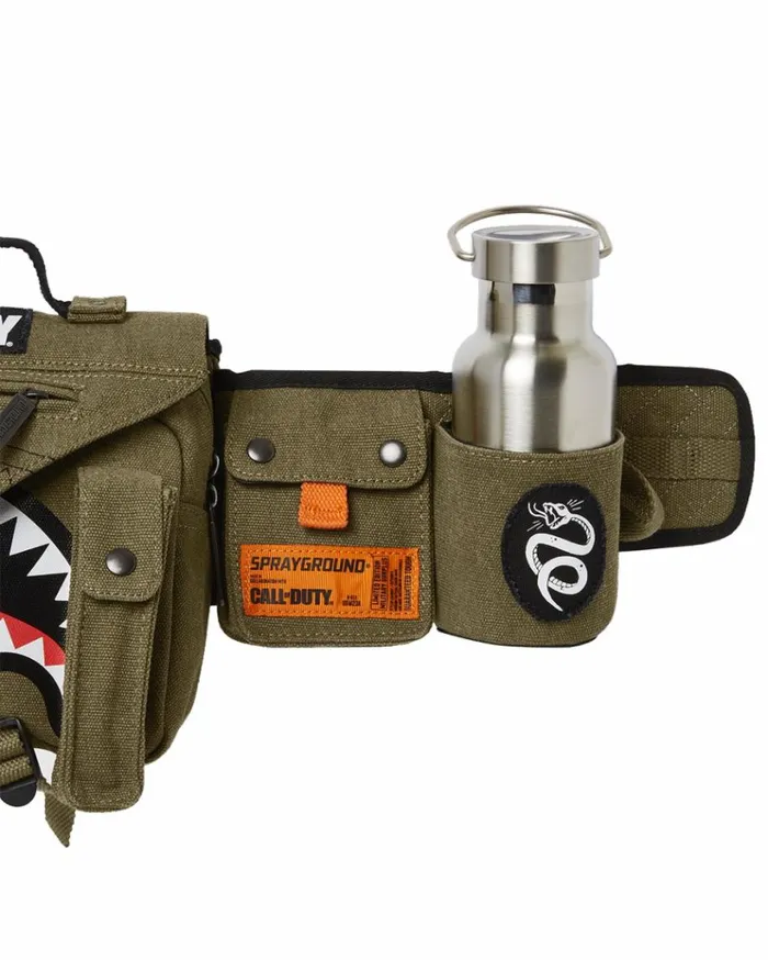 SPRAYGROUND CALL OF DUTY NEVER BACK DOWN CROSSBODY Bags