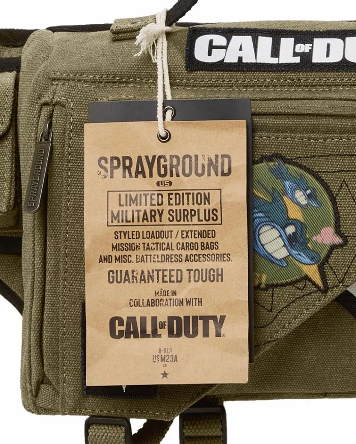 SPRAYGROUND CALL OF DUTY NEVER BACK DOWN CROSSBODY Bags