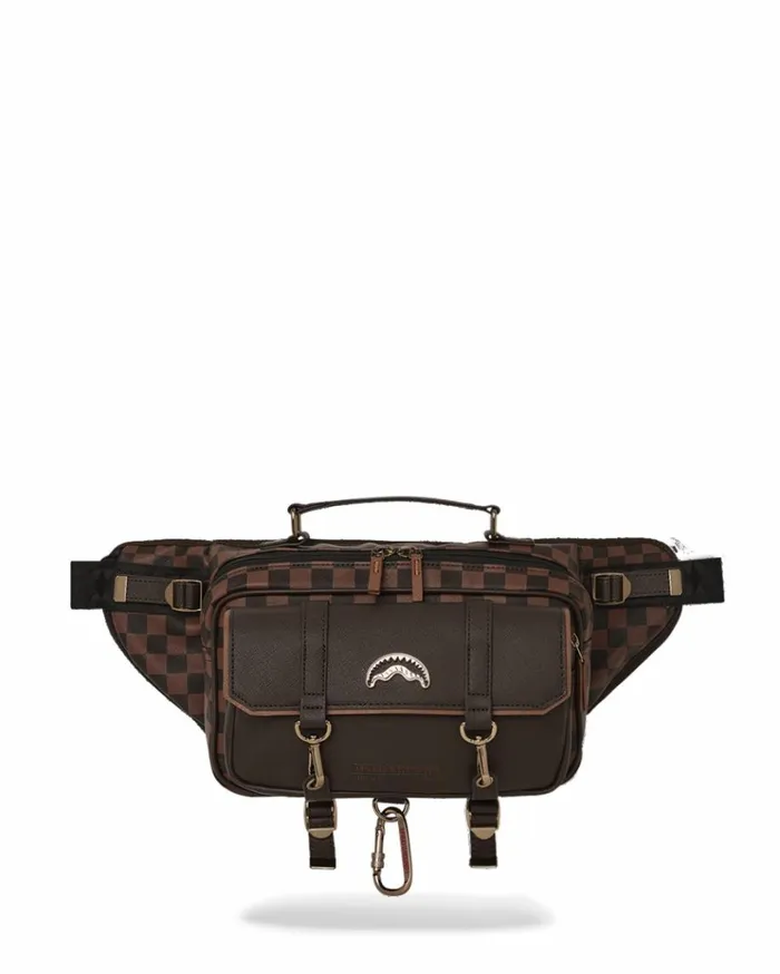 SPRAYGROUND CHECKMATE ROYALE CARGO CROSSBODY Bags