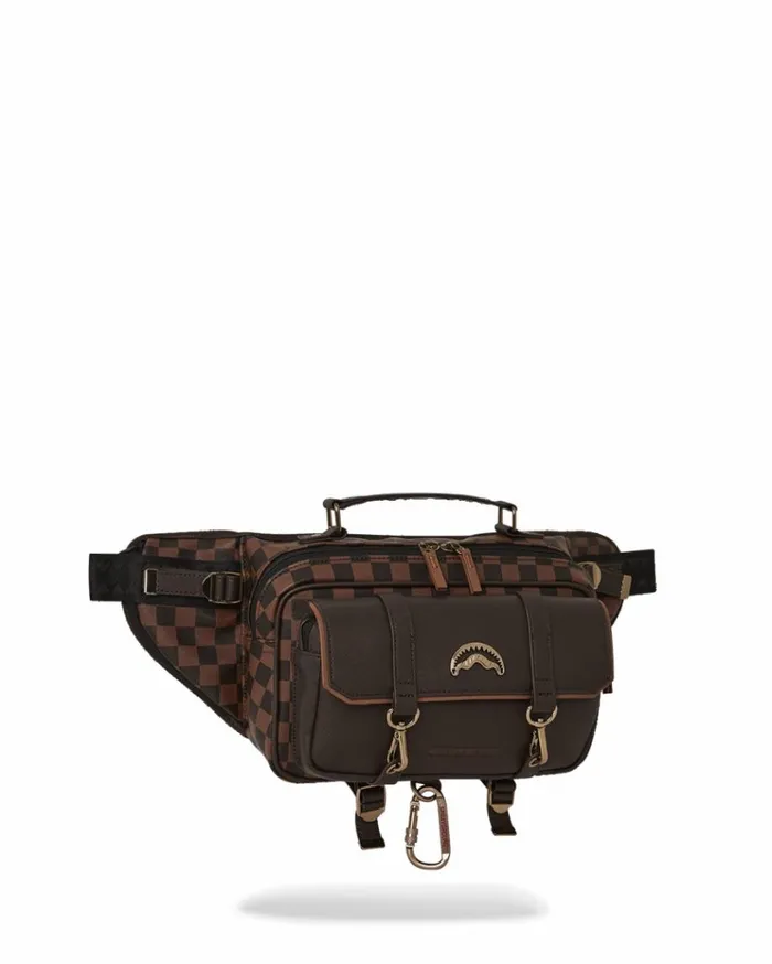 SPRAYGROUND CHECKMATE ROYALE CARGO CROSSBODY Bags