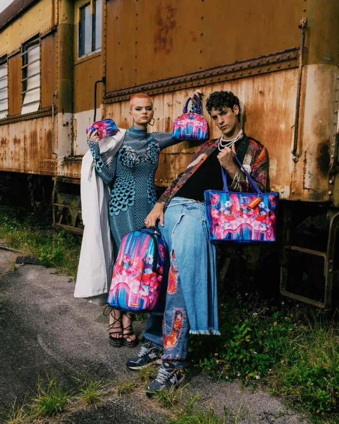 SPRAYGROUND FLORA BOTANICA SAVVY CROSSBODY Bags