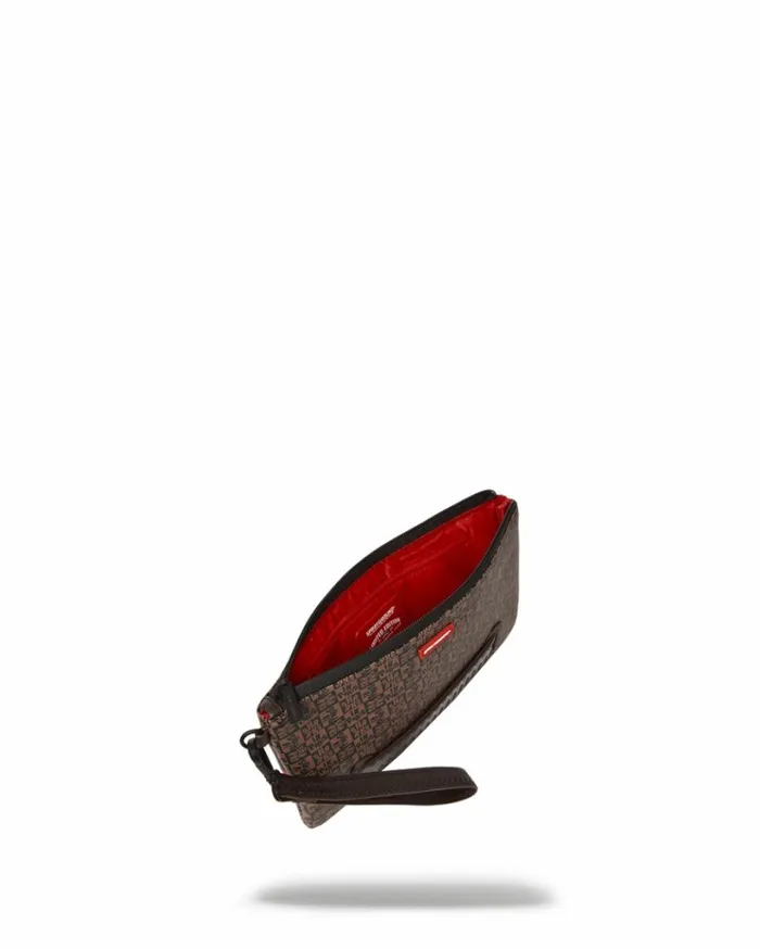 SPRAYGROUND FRENZY SHARKS CROSSOVER CLUTCH Bags
