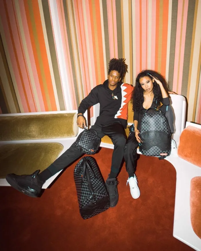 SPRAYGROUND HENNY BLACK SNACK PACK Bags
