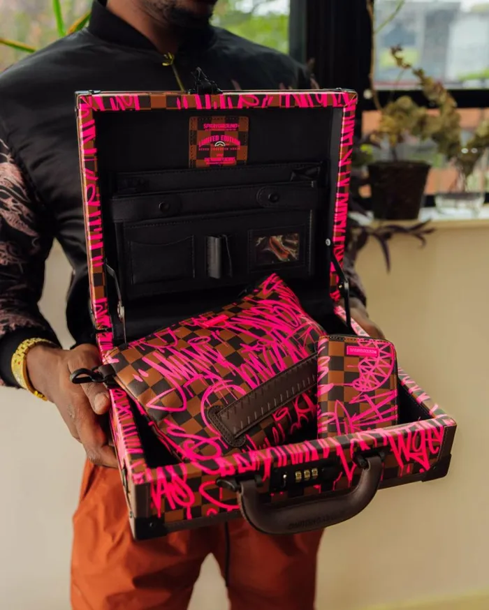 SPRAYGROUND JETGRAPHIX ATTACH BRIEFCASE Bags