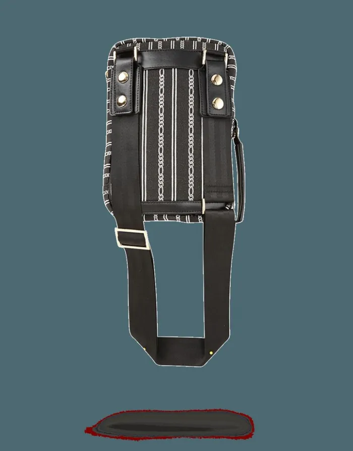 SPRAYGROUND REVERSE BLACK SHARKS IN PARIS SLING Bags
