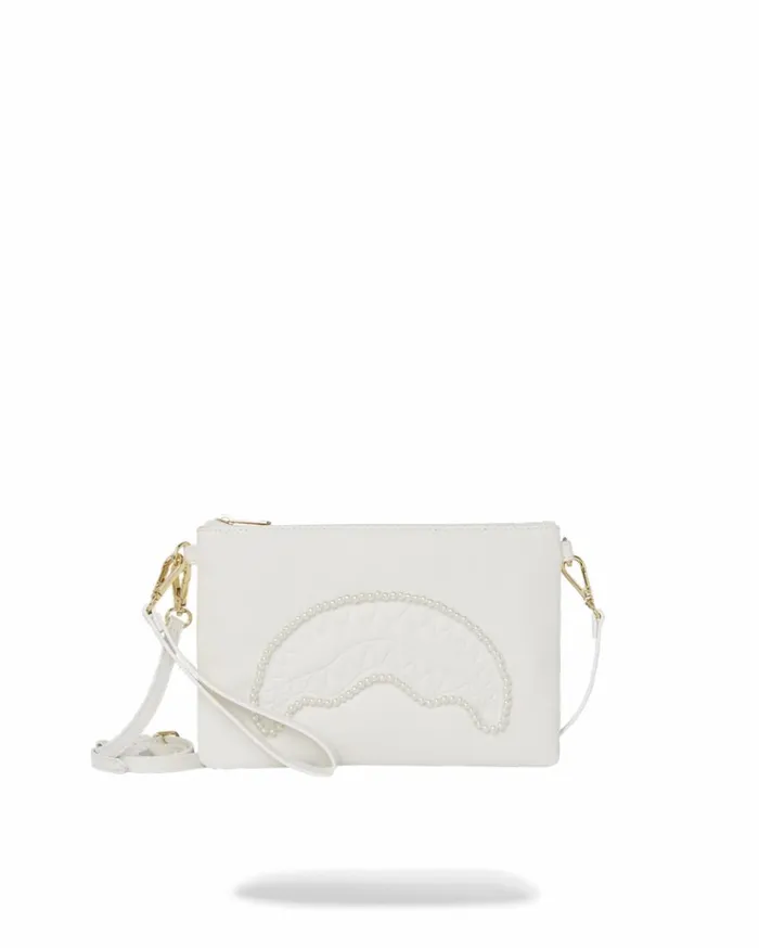 SPRAYGROUND SECRET LIFE OF PEARLS CROSSOVER CLUTCH Bags