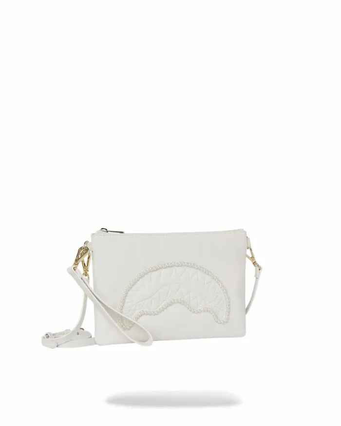 SPRAYGROUND SECRET LIFE OF PEARLS CROSSOVER CLUTCH Bags