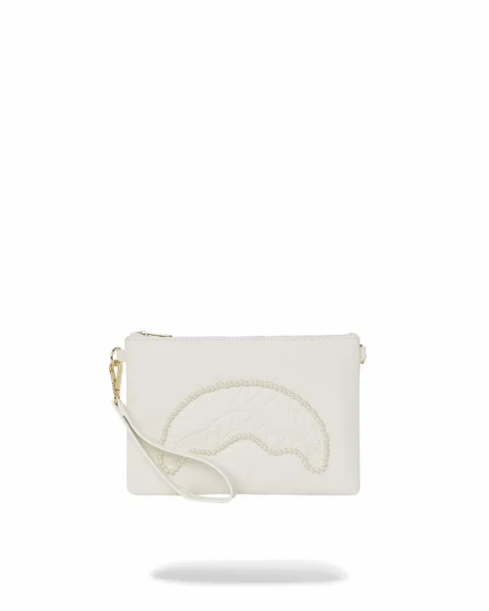 SPRAYGROUND SECRET LIFE OF PEARLS CROSSOVER CLUTCH Bags
