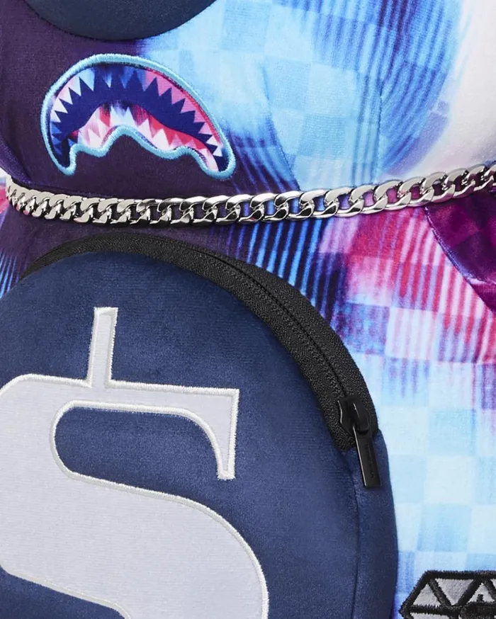 SPRAYGROUND SHARKCLUB ELECTRONICA MONEYBEAR TEDDYBEAR BACKPACK Bags