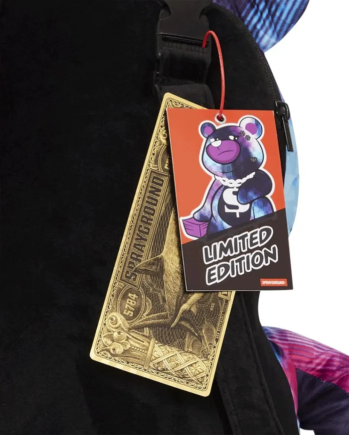 SPRAYGROUND SHARKCLUB ELECTRONICA MONEYBEAR TEDDYBEAR BACKPACK Bags