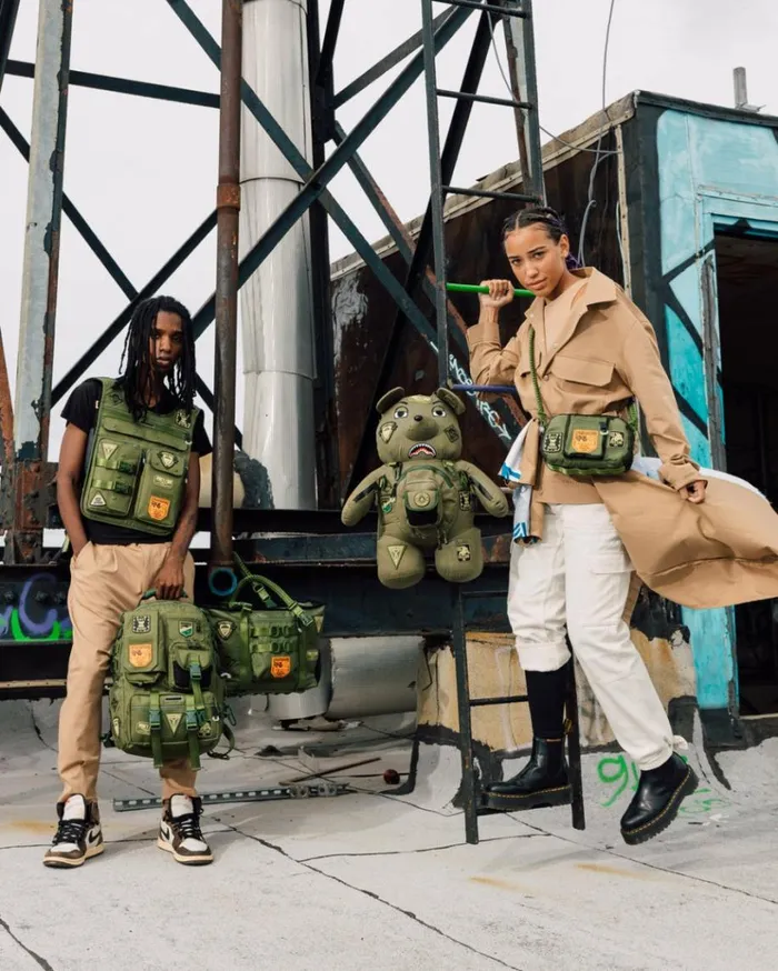 SPRAYGROUND SPECIAL OPS FULL THROTTLE TOTE Bags
