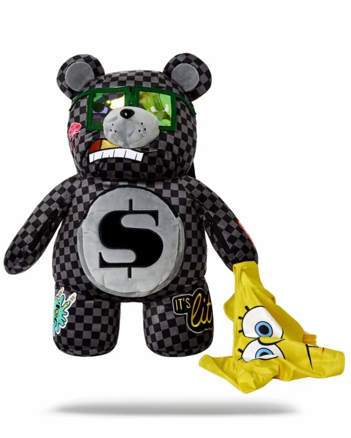 SPRAYGROUND SPONGEBOB MONEYBEAR TEDDYBEAR BACKPACK Bags