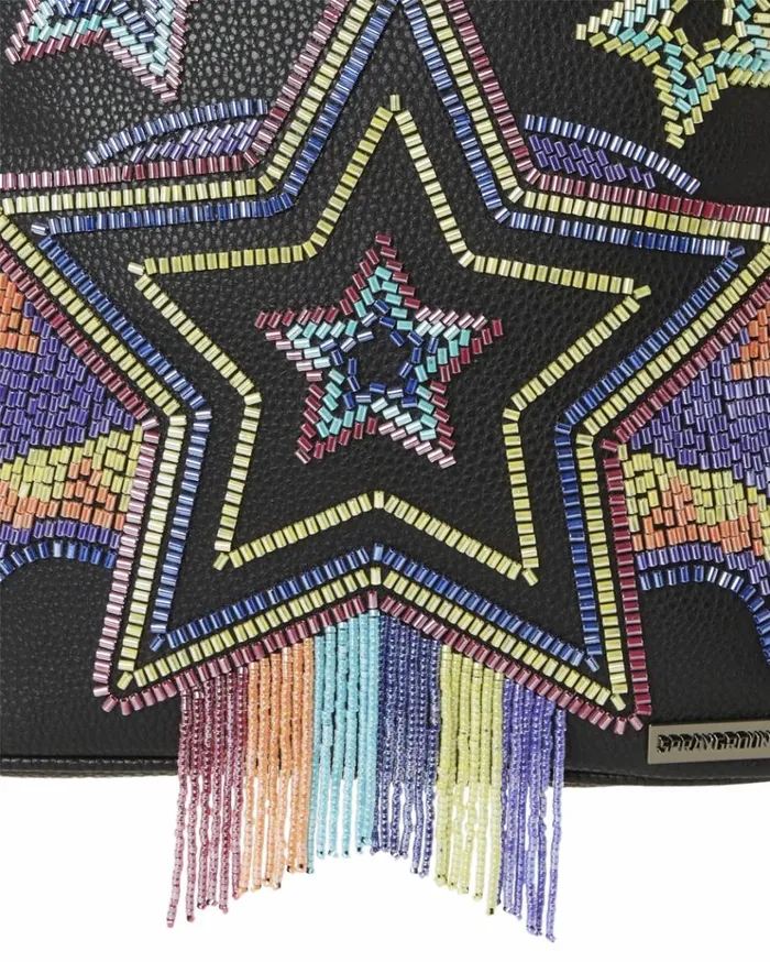 SPRAYGROUND STAR RACER AI7 SANDFLOWER COLLAB BEADED SAVAGE BACKPACK Bags