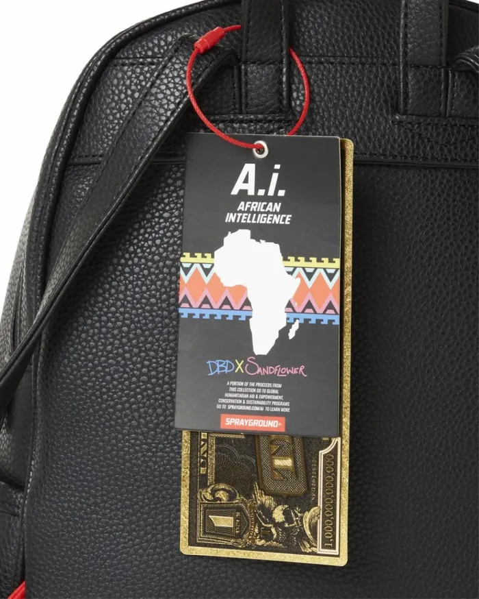 SPRAYGROUND STAR RACER AI7 SANDFLOWER COLLAB BEADED SAVAGE BACKPACK Bags