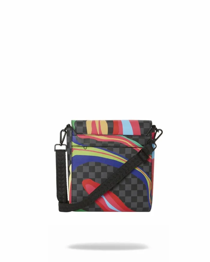 SPRAYGROUND TRIPPY TAFFY LARGE SLING CROSSBODY Bags