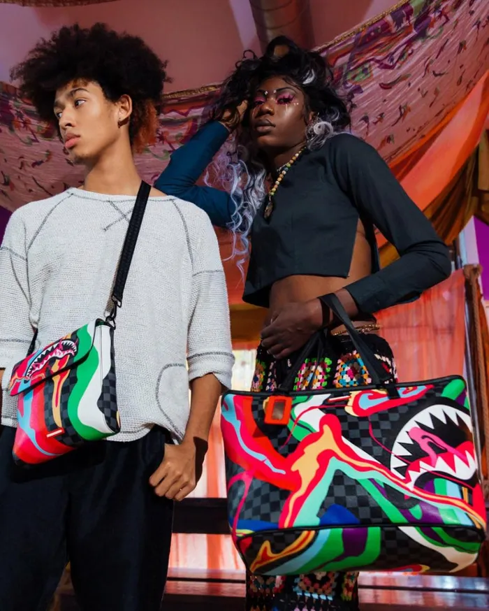 SPRAYGROUND TRIPPY TAFFY LARGE SLING CROSSBODY Bags