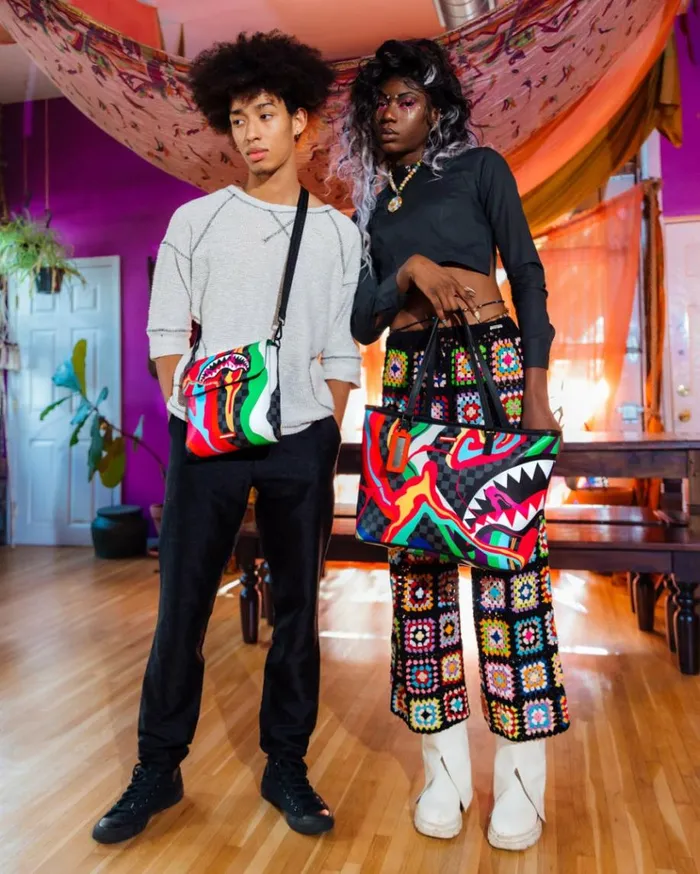 SPRAYGROUND TRIPPY TAFFY LARGE SLING CROSSBODY Bags