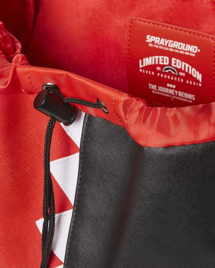 SPRAYGROUND VERTICAL SHARK CUT and SEW HILLS BACKPACK Bags