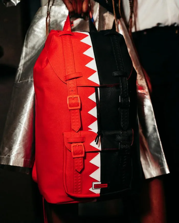 SPRAYGROUND VERTICAL SHARK CUT and SEW HILLS BACKPACK Bags