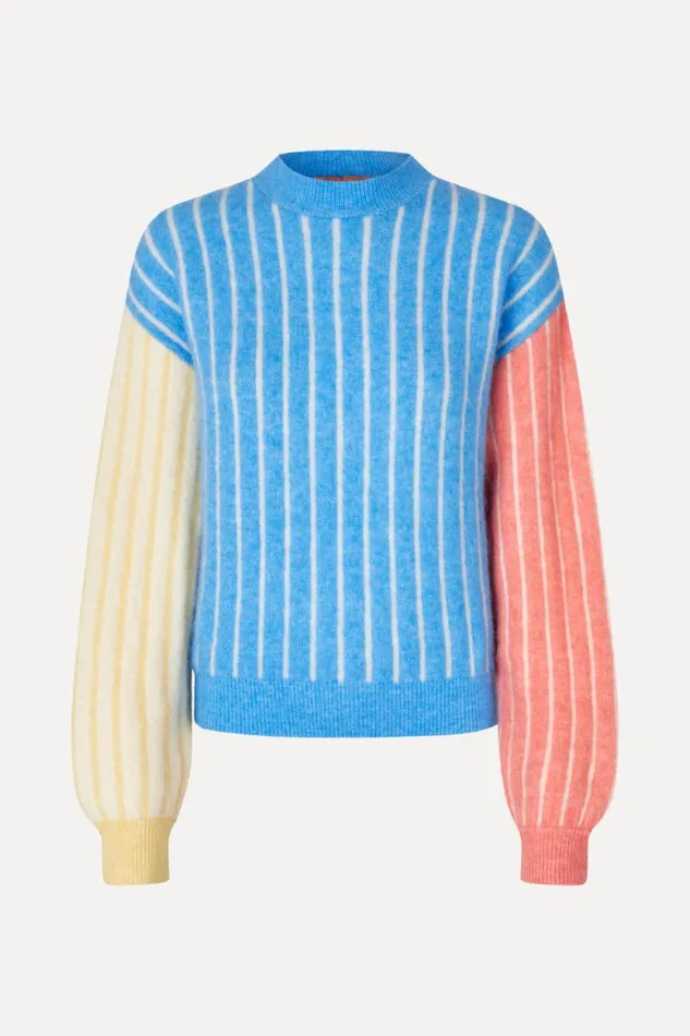 Stine Goya Knitwear SGNachi Jumper 8211 Color Block 8211 Women