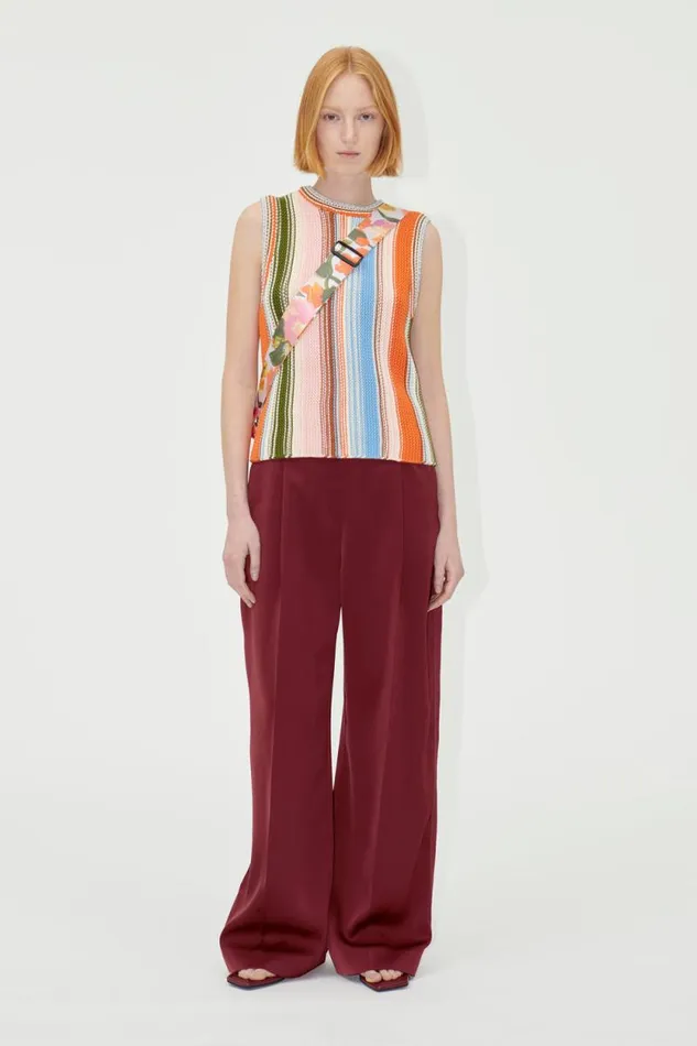 Stine Goya Pants SGCiara Pants 8211 Raspberry 8211 Women