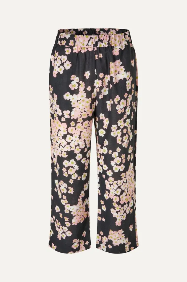 Stine Goya Pants SGIsra Pants 8211 Pink Ditzy Flowers 8211 Women