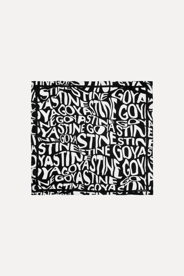 Stine Goya Scarves SGYumma Scarf 8211 Liquified Logo 8211 Women