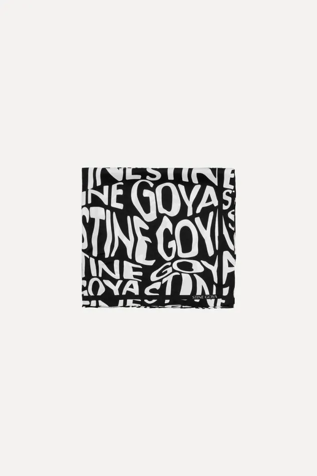 Stine Goya Scarves SGYumma Scarf 8211 Liquified Logo 8211 Women